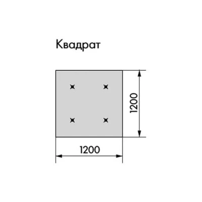 Акустическая панель ARMSTRONG OPTIMA L CANOPY Квадрат 1200х1200 мм, белый 678752 Акустическая панель ARMSTRONG OPTIMA L CANOPY Квадрат 1200х1200 мм, белый 678752