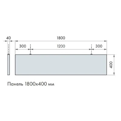 Акустический баффл ARMSTRONG OPTIMA Baffle Прямоугольный 1800х400 мм, белый 678759 Акустический баффл ARMSTRONG OPTIMA Baffle Прямоугольный 1800х400 мм, белый 678759